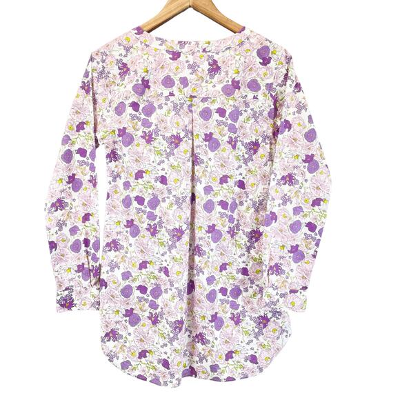 Duluth Trading Co. | Floral Button Down Tunic Shirt | XS - Picture 2 of 9